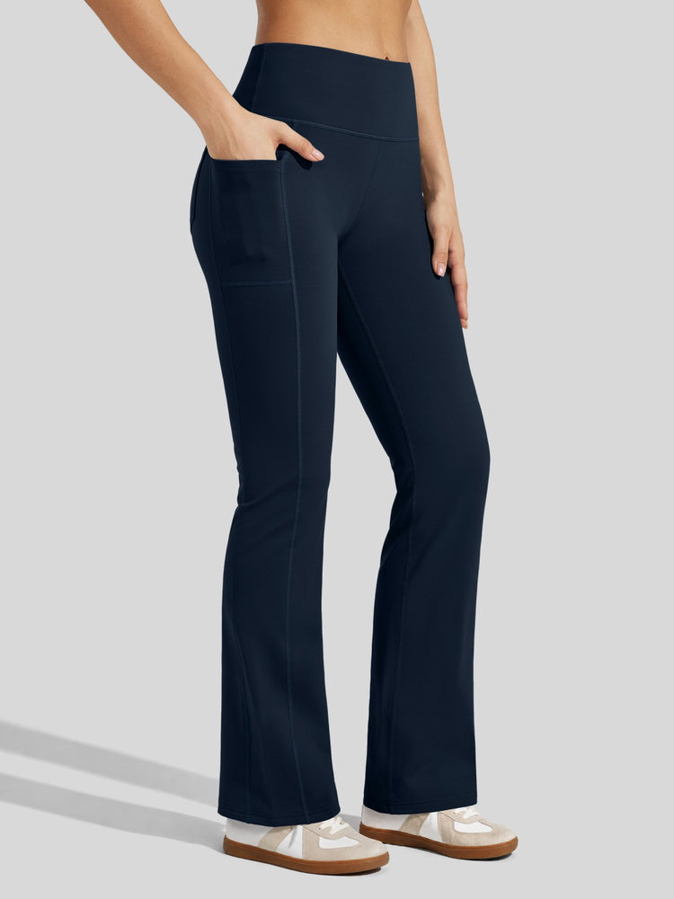 Women's Thermal Bootcut Yoga Pants_