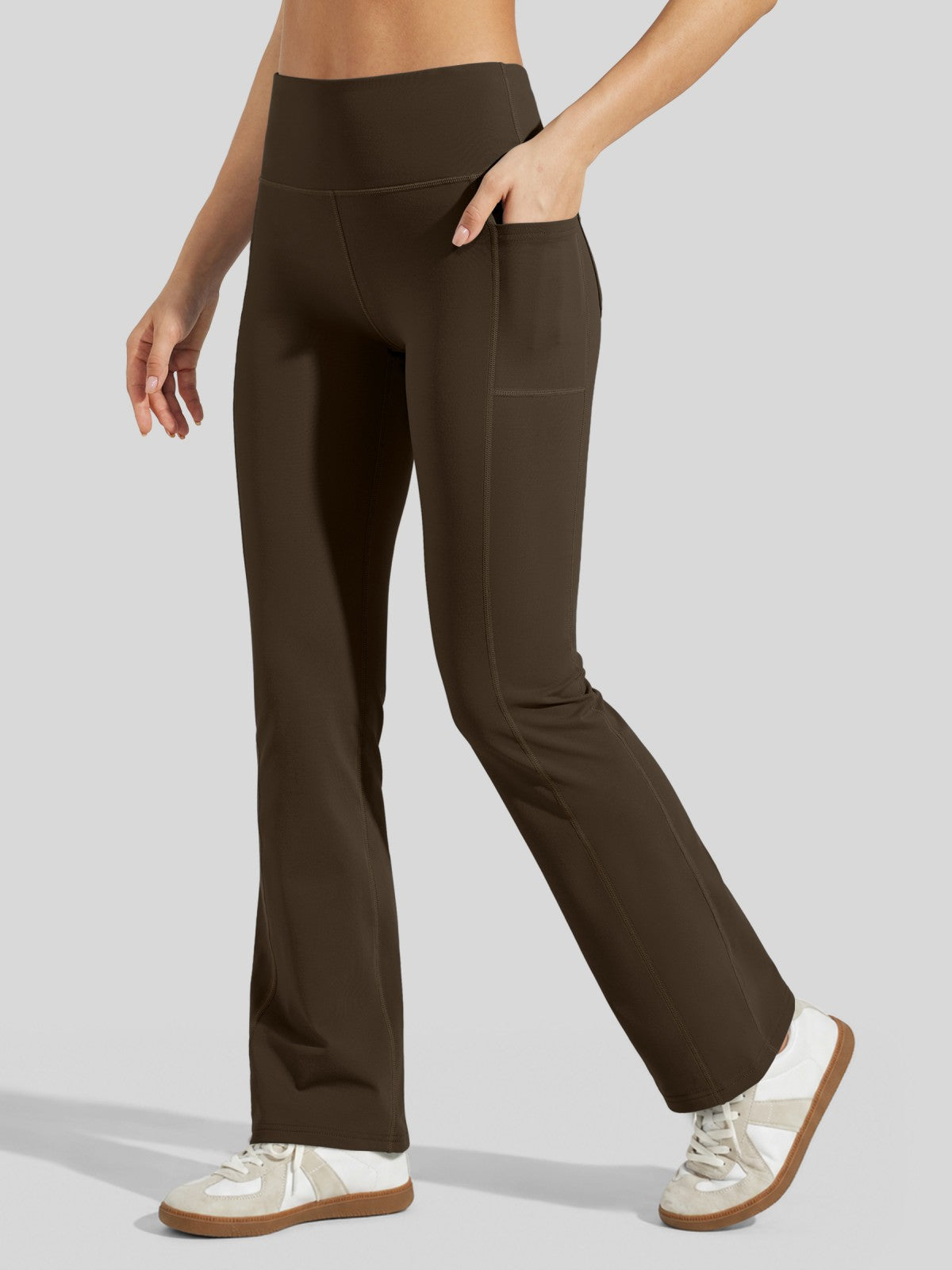 Women's Thermal Bootcut Yoga Pants_