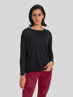 Women's Breathable Loose Long Sleeve Top 