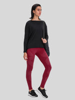 Women's Breathable Loose Long Sleeve Top 