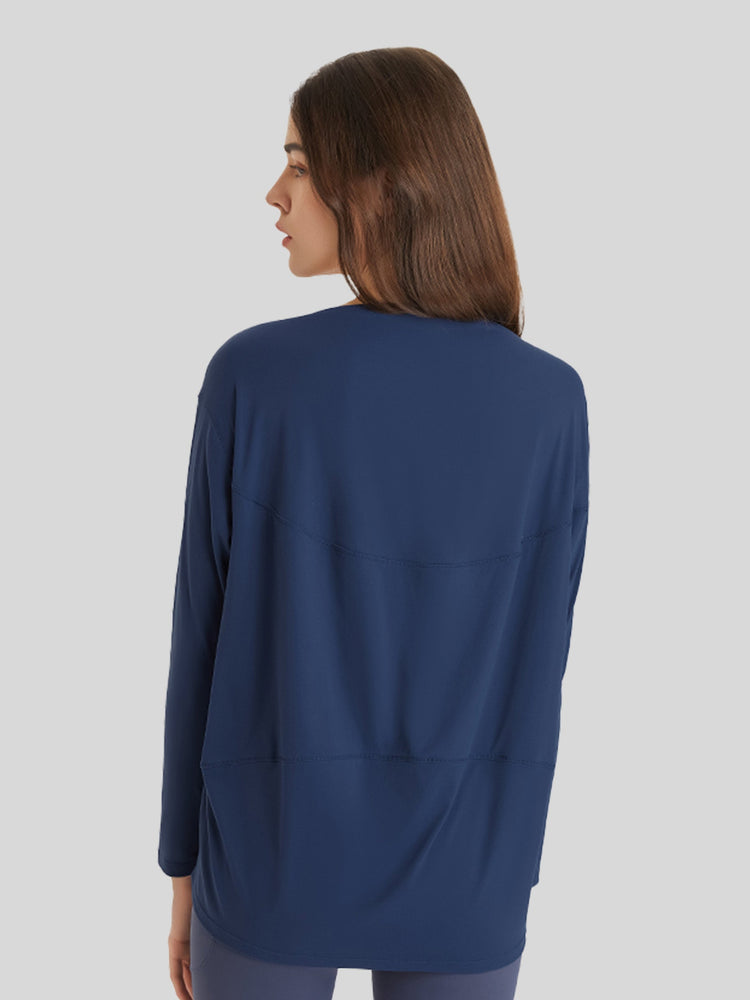 Women's Breathable Loose Long Sleeve Top 