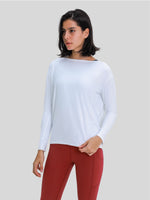 Women's Breathable Loose Long Sleeve Top 