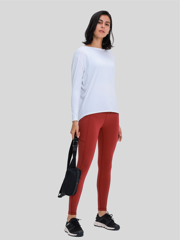 Women's Breathable Loose Long Sleeve Top 
