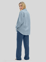Women's Breeze Linen Button-Down Shirts_wbh235_