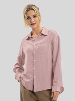 Women's Breeze Linen Button-Down Shirts_wbh235_