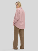 Women's Breeze Linen Button-Down Shirts_wbh235_