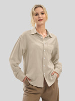 Women's Breeze Linen Button-Down Shirts_wbh235_