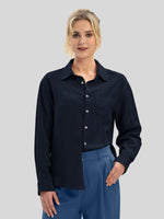 Women's Breeze Linen Button-Down Shirts_wbh235_