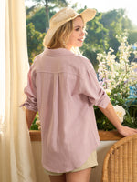 Women's Breeze Linen Button-Down Shirts_wbh235_