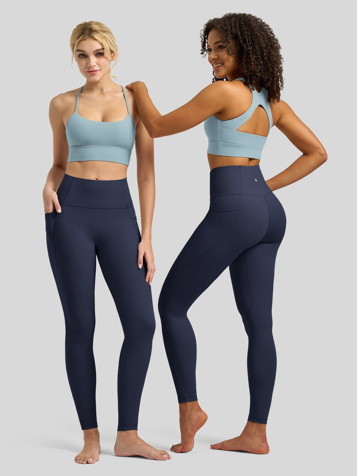 Willit Women's Butterflux Pocket Leggings-25 Inch_