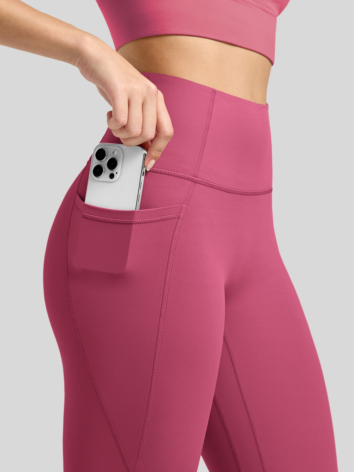Willit Women's Butterflux Pocket Leggings-25 Inch_