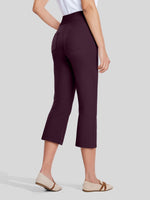 Willit Women's Button Pull On Capris in 