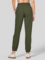 Willit Women's Casual Cotton Linen Joggers 28 Inch 
