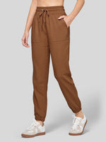 Willit Women's Casual Cotton Linen Joggers 28 Inch 