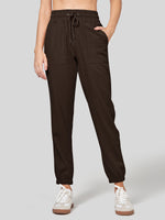 Willit Women's Casual Cotton Linen Joggers 28 Inch 