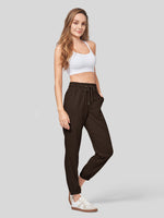 Willit Women's Casual Cotton Linen Joggers 28 Inch 