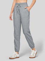 Willit Women's Casual Cotton Linen Joggers 28 Inch 