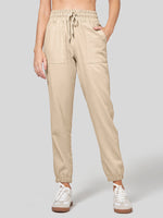 Willit Women's Casual Cotton Linen Joggers 28 Inch 