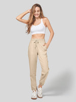 Willit Women's Casual Cotton Linen Joggers 28 Inch 