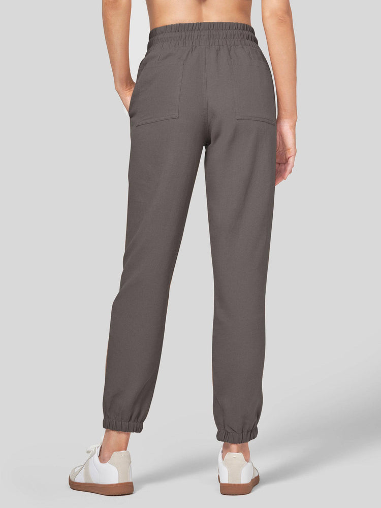 Willit Women's Casual Cotton Linen Joggers 28 Inch 