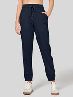 Willit Women's Casual Cotton Linen Joggers 28 Inch 