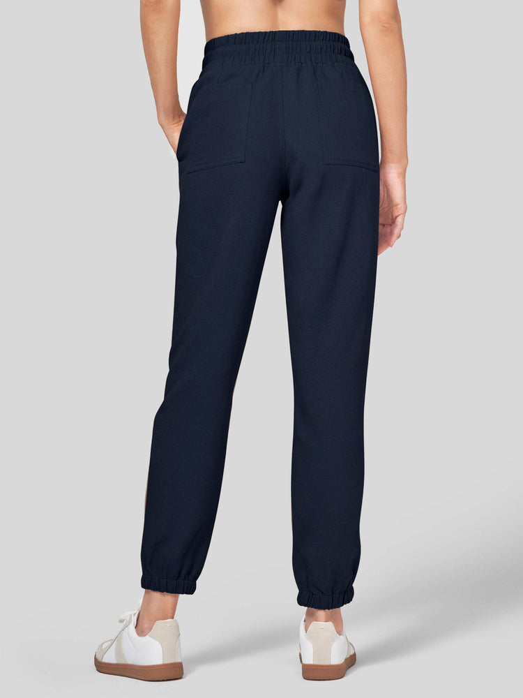Willit Women's Casual Cotton Linen Joggers 28 Inch 