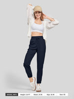 Willit Women's Casual Cotton Linen Joggers 28 Inch 