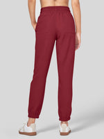 Willit Women's Casual Cotton Linen Joggers 28 Inch 