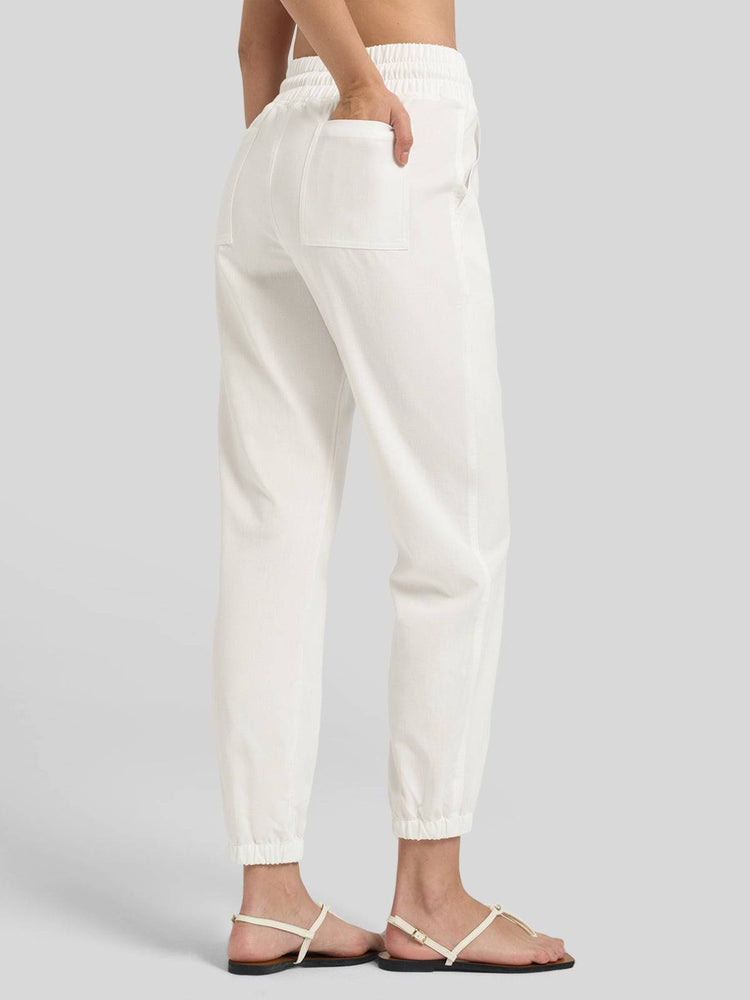 Willit Women's Casual Cotton Linen Joggers 28 Inch 