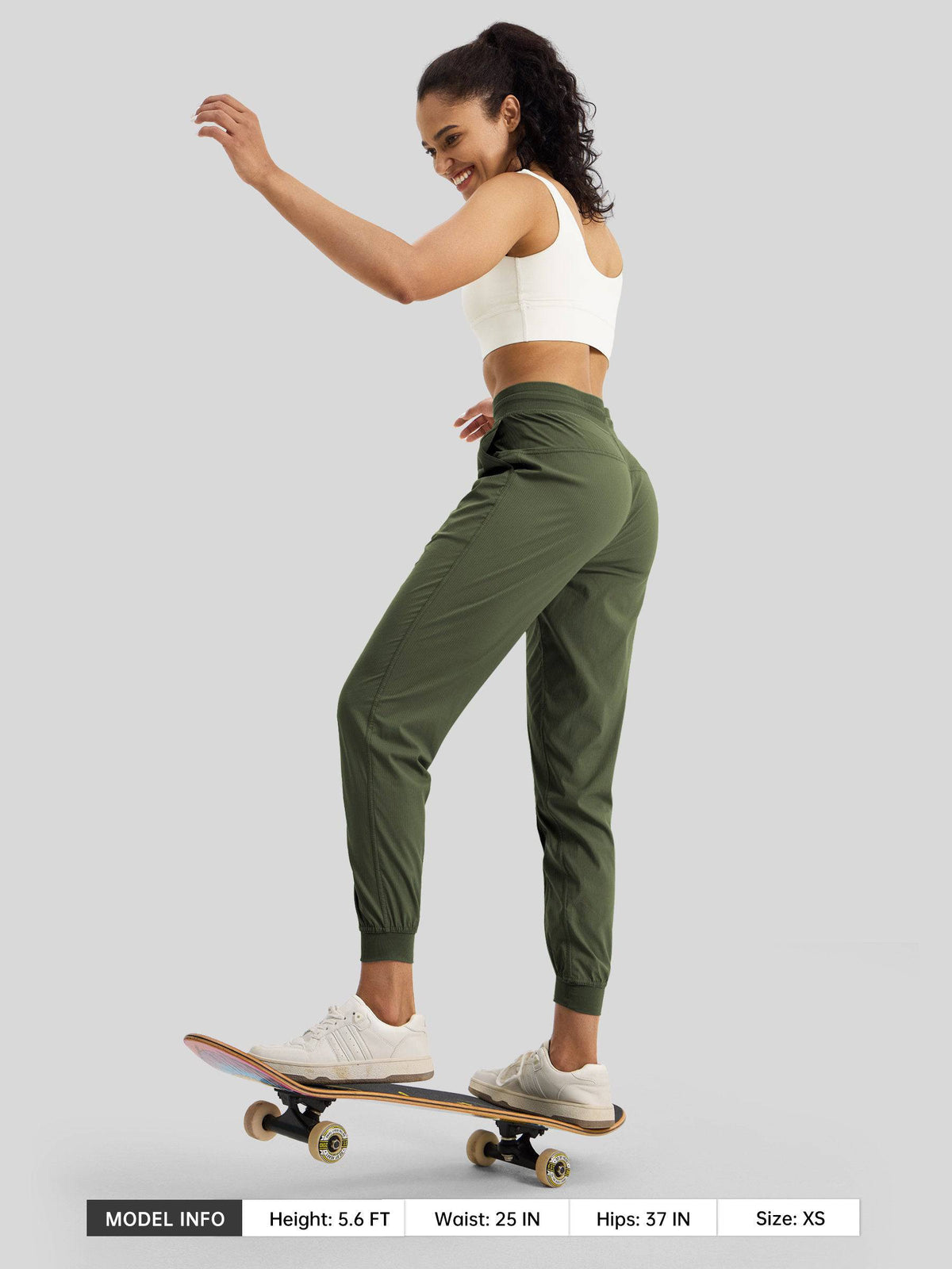 Willit Women's Casual Dance Joggers with Pockets 