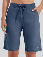 WILLIT Women's Cotton Bermuda Shorts 
