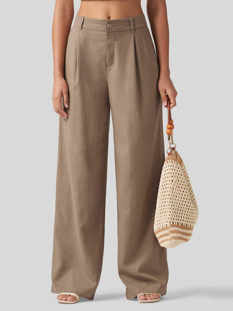 Women_sCottonLinenWide-LegPant_ 