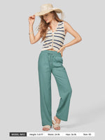 Willit Women's Cotton Linen Wide Leg Pants 