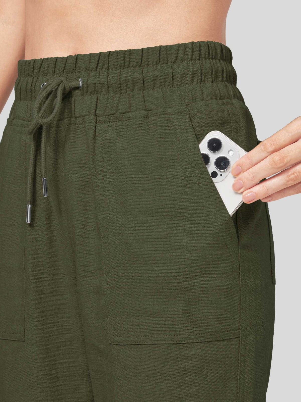 Willit Women's Cotton Linen Wide Leg Pants 