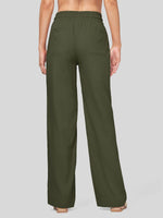 Willit Women's Cotton Linen Wide Leg Pants 