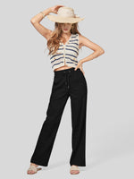 Willit Women's Cotton Linen Wide Leg Pants 