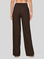 Women's Cotton Linen Wide Leg Pants_