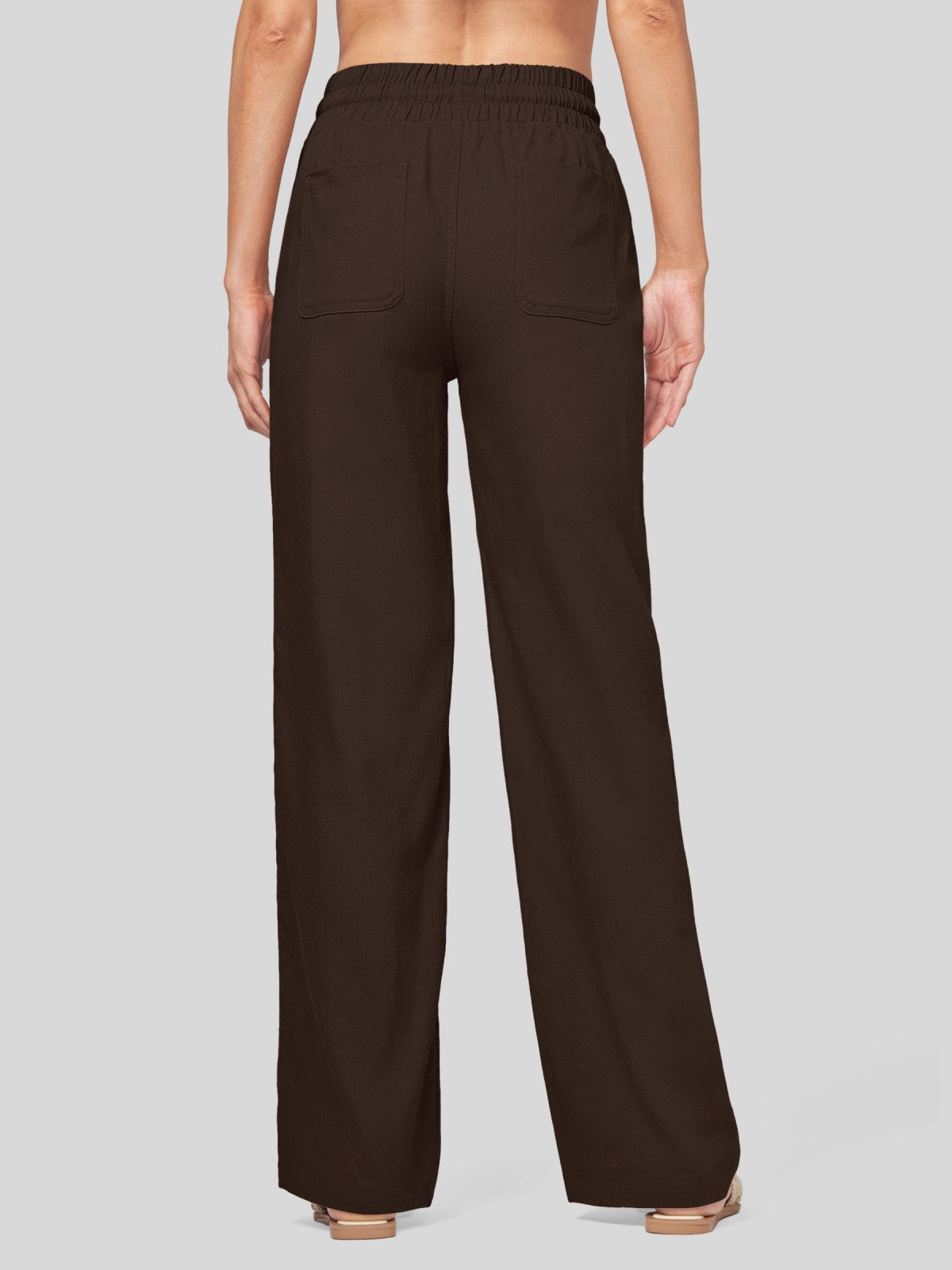 Willit Women's Cotton Linen Wide Leg Pants 
