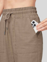 Willit Women's Cotton Linen Wide Leg Pants 