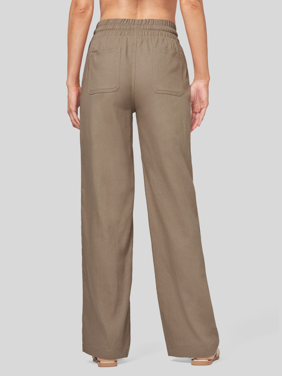 Willit Women's Cotton Linen Wide Leg Pants 