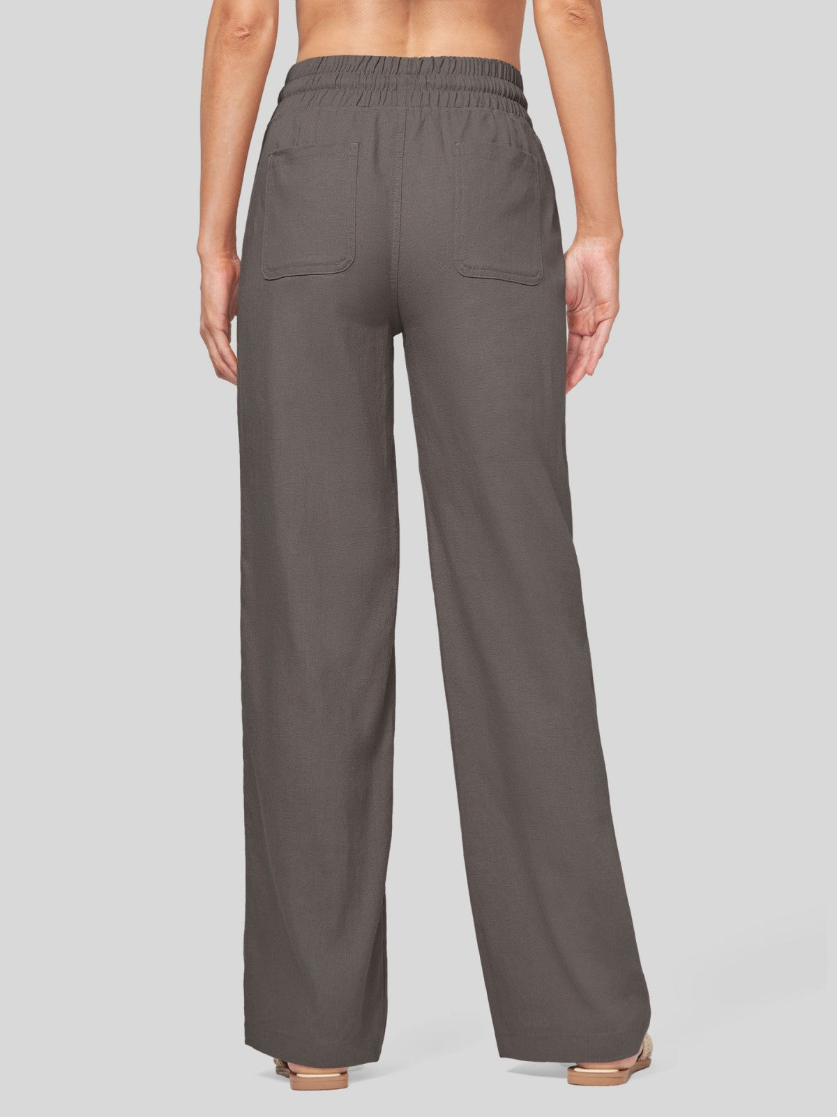 Willit Women's Cotton Linen Wide Leg Pants 