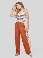 Willit Women's Cotton Linen Wide Leg Pants 