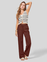 Willit Women's Cotton Linen Wide Leg Pants 