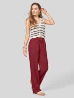 Willit Women's Cotton Linen Wide Leg Pants 