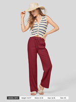 Willit Women's Cotton Linen Wide Leg Pants 