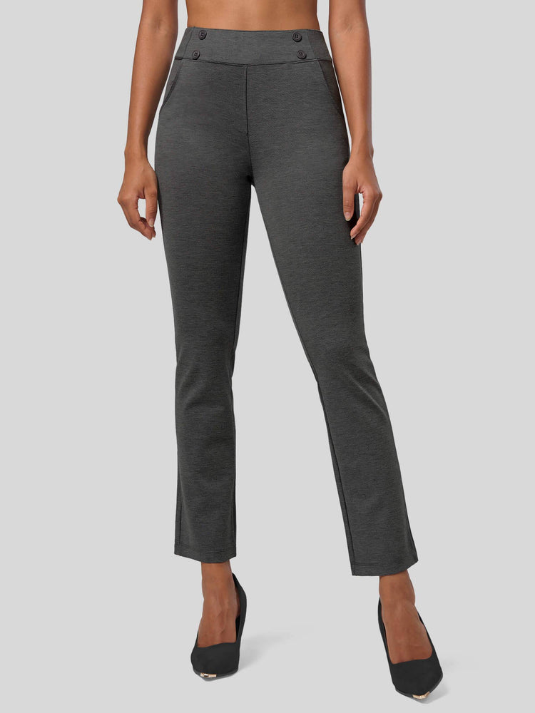 Willit Women's Cropped Office Dress Pants 27 Inch 