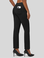 Willit Women's Cropped Office Dress Pants 27 Inch 