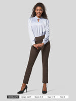 Willit Women's Cropped Office Dress Pants 27 Inch 