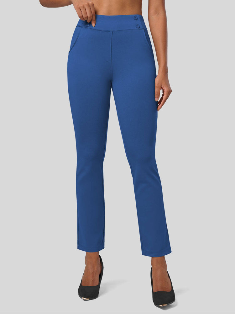 Willit Women's Cropped Office Dress Pants 27 Inch 
