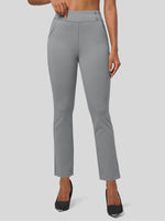 Willit Women's Cropped Office Dress Pants 27 Inch 